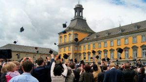 Absolventenfeier an der Universität Bonn